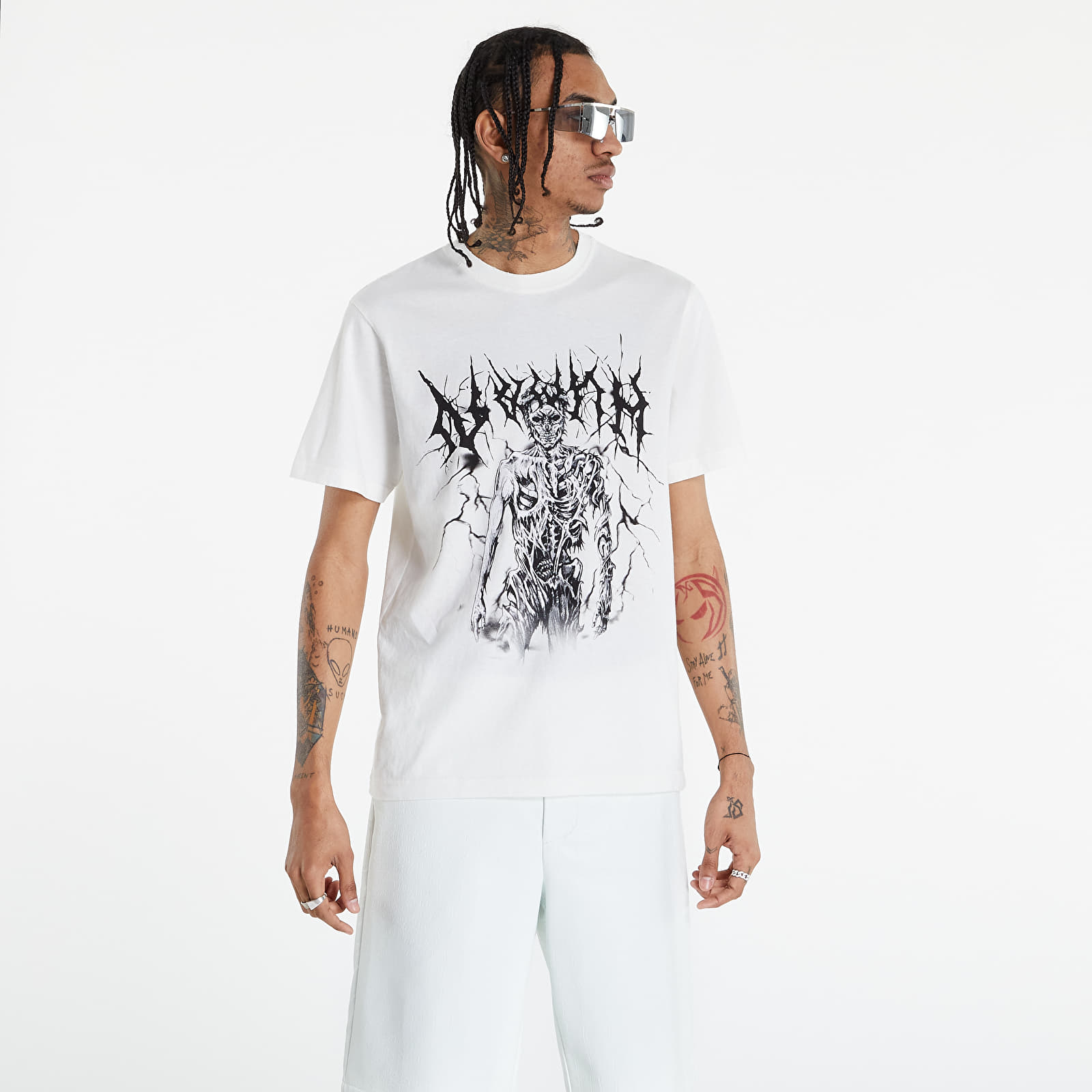 【関税込み】Han Kjobenhavn SSENSE限定 ホワイト 長袖Tシャツ han-kjobenhavn-white-rose-long