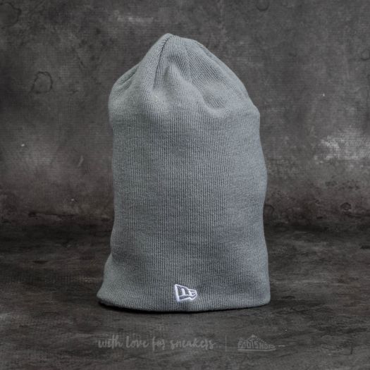 Hats New Era Essential Long Knit Beanie Grey Footshop