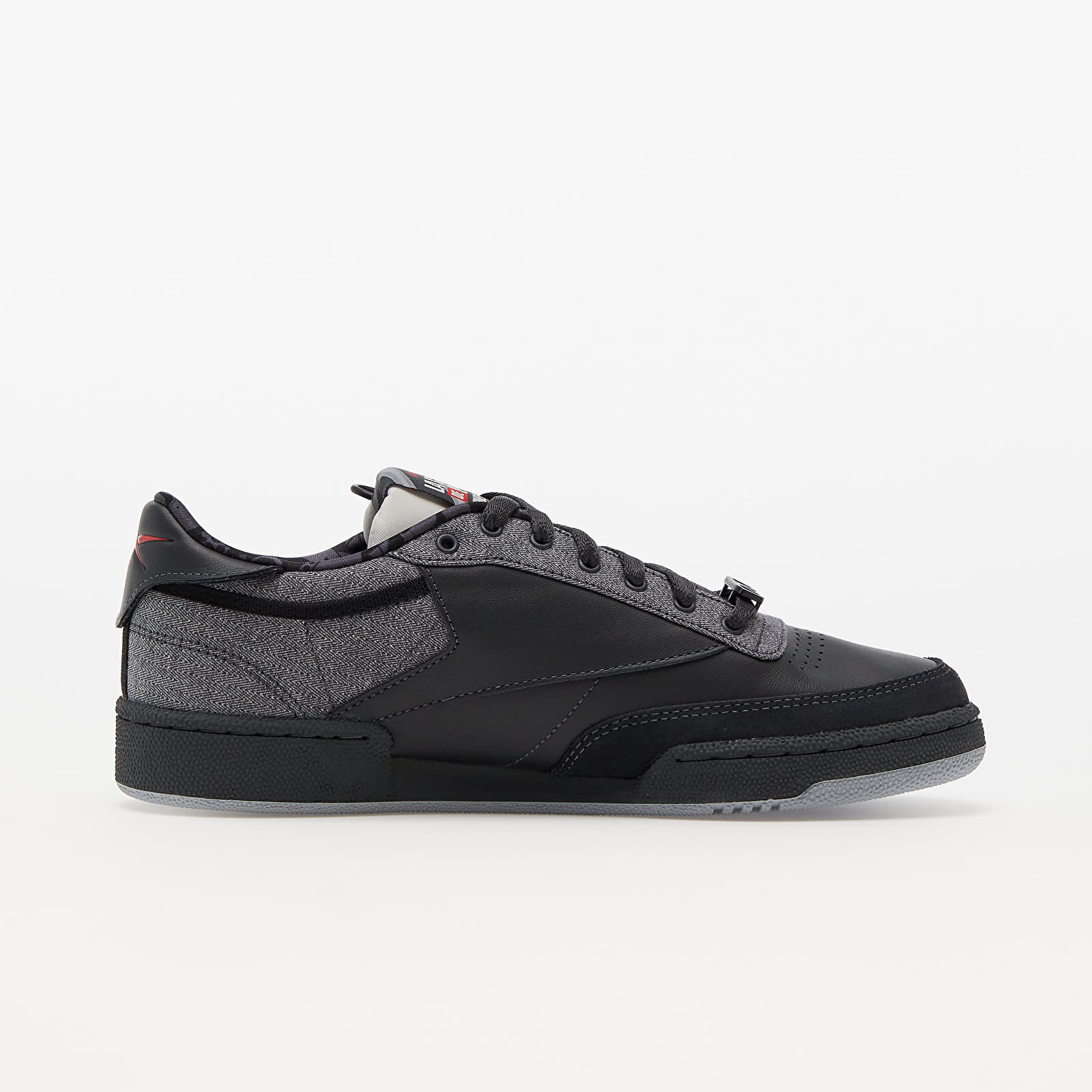 Men's shoes Reebok x La Casa De Papel Club C Gravel/ Nocturnal Grey/ Vector Red