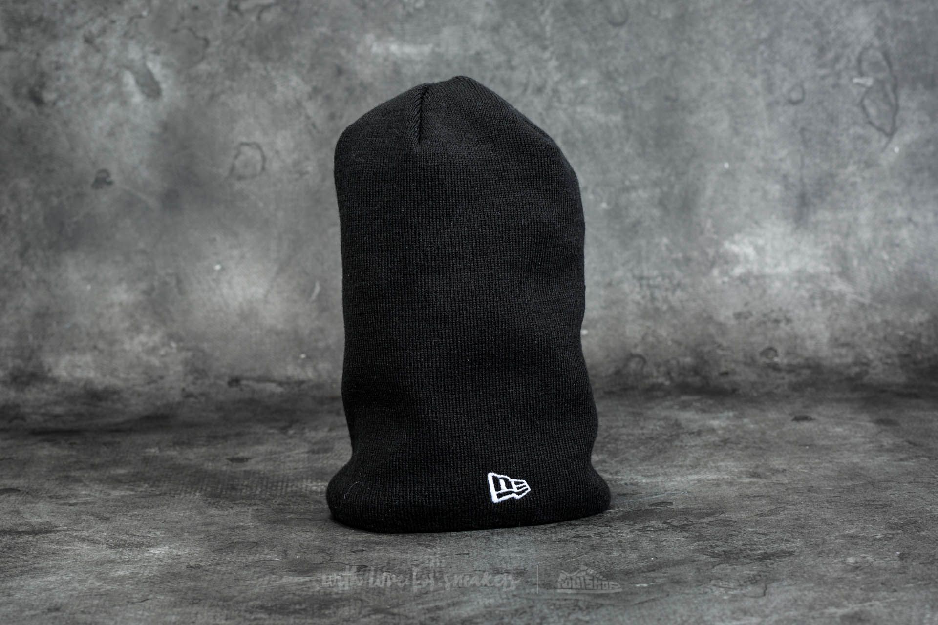 Mützen New Era Essential Long Knit Beanie Black