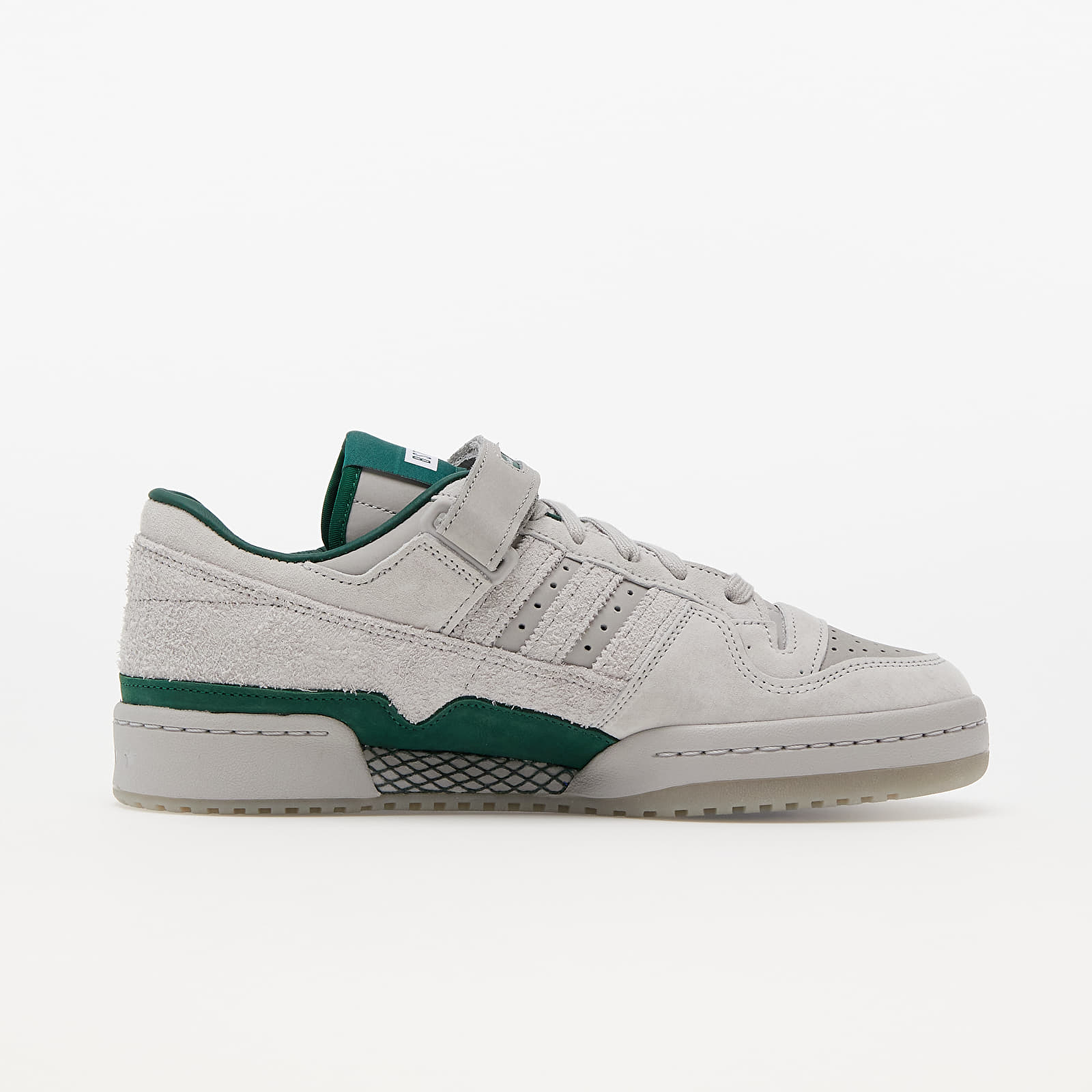 Men's shoes adidas x BSTN Forum 84 Low Grey Two/ Dark Green/ Ftwr White