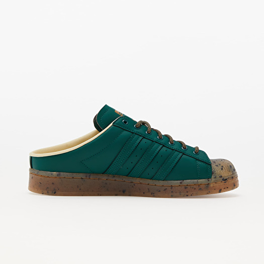 adidas Superstar Plant And Grow Mules Core Green/ Core Green/ Easy Yellow |  Footshop