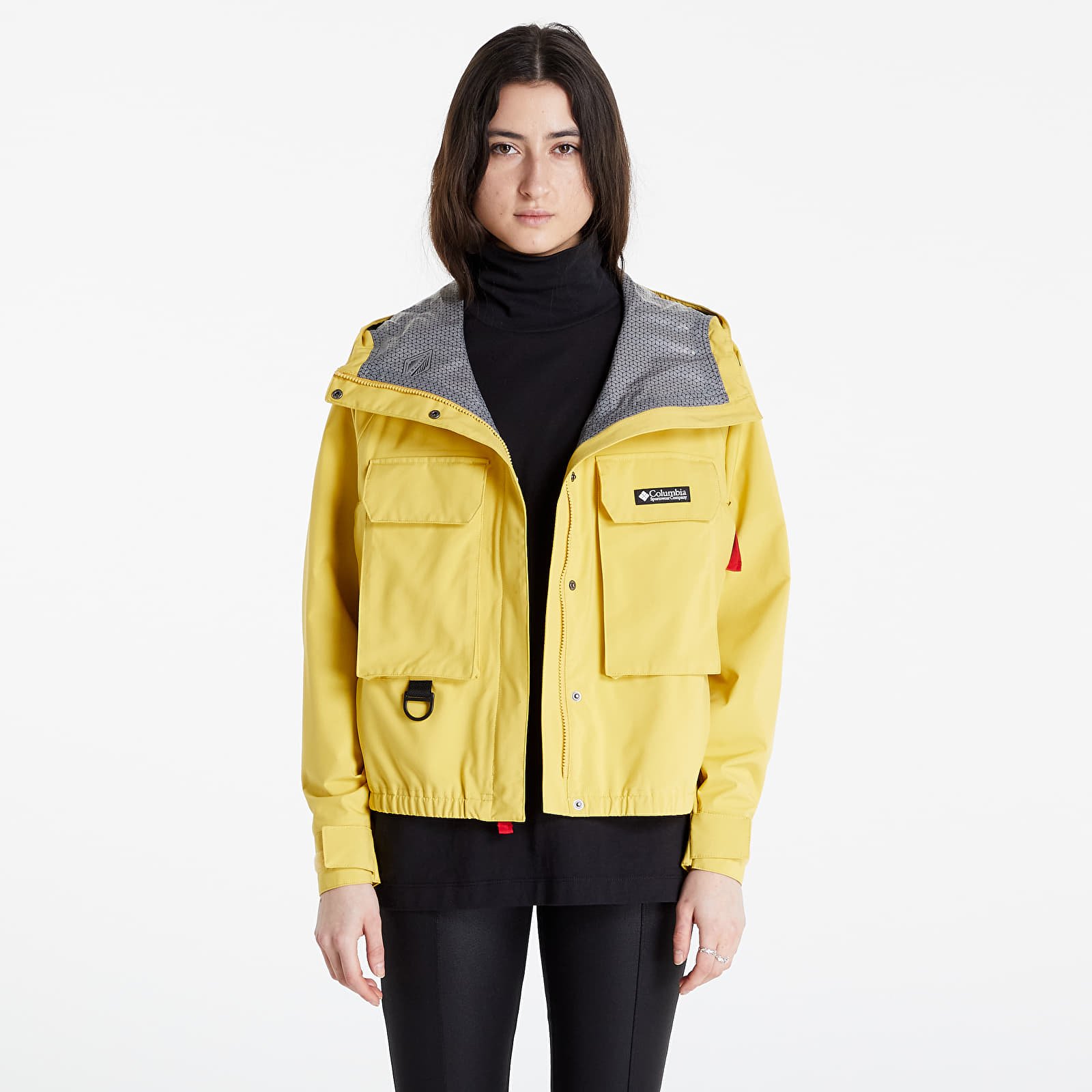 Yellow columbia jacket on sale