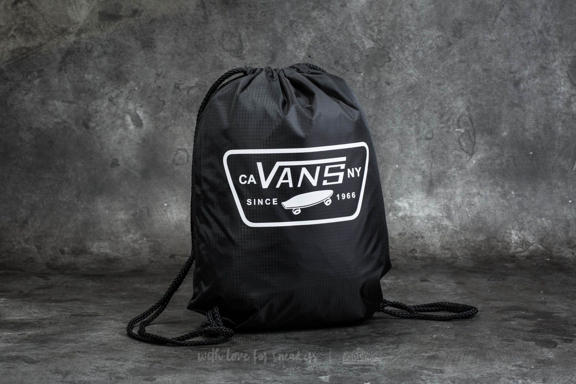 Gymsacks Vans League Bench Bag Black White Footshop
