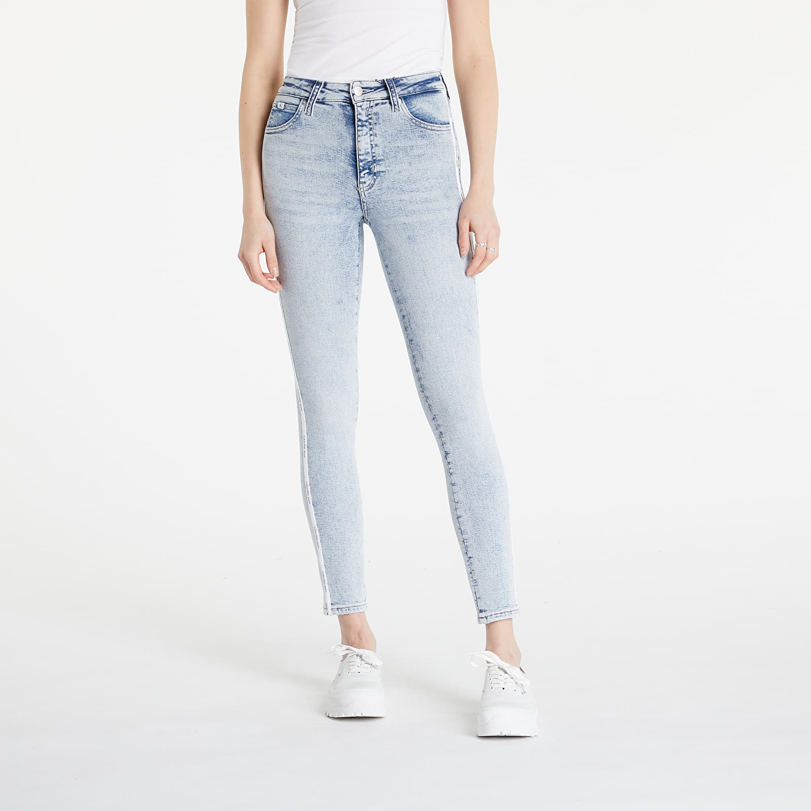 Pants and jeans Calvin Klein Jeans High Rise Skinny Denim Light