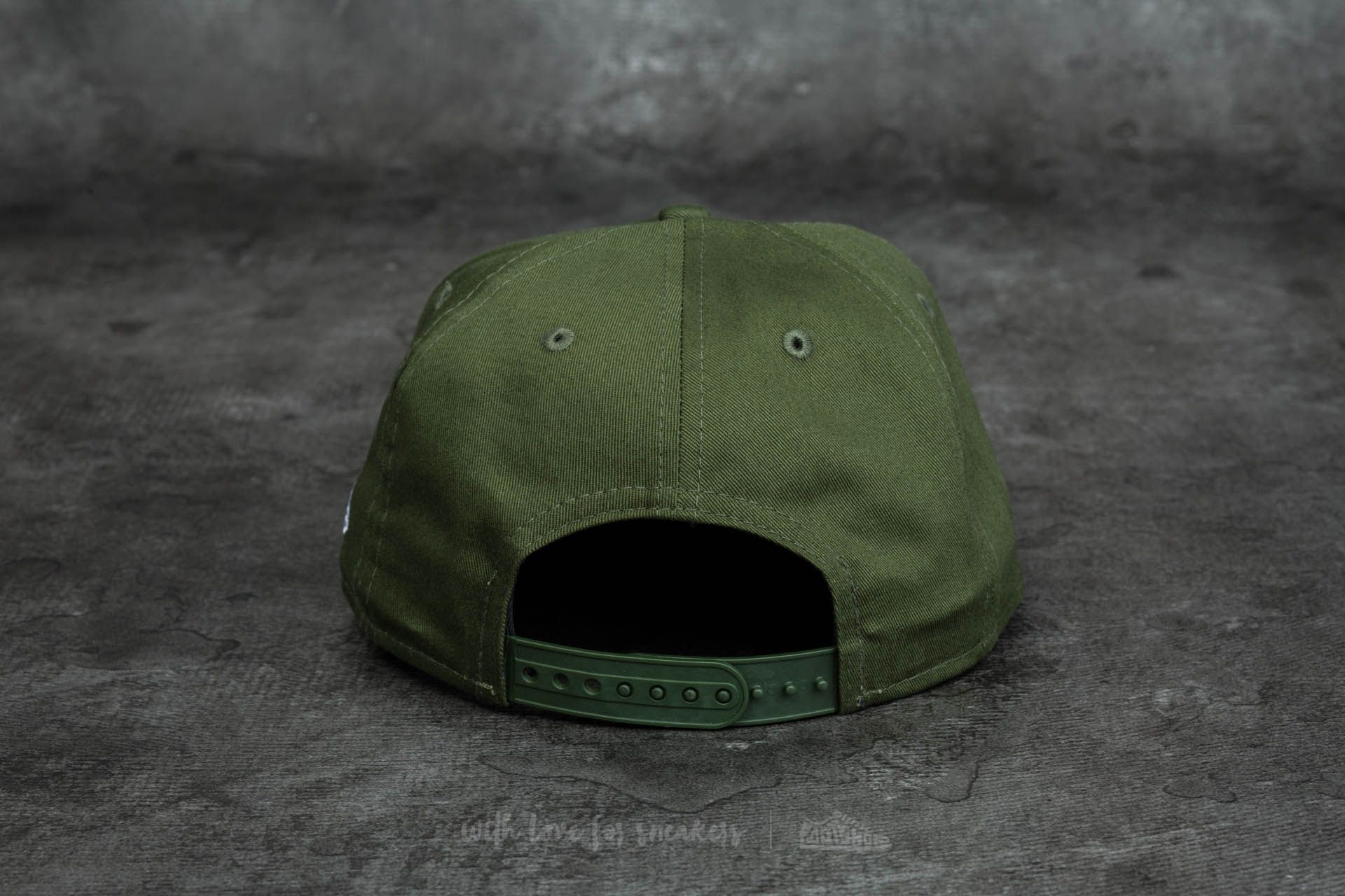 Caps New Era 9Fifty Major League Baseball Flawless New York Yankees Cap Olive Green/ White