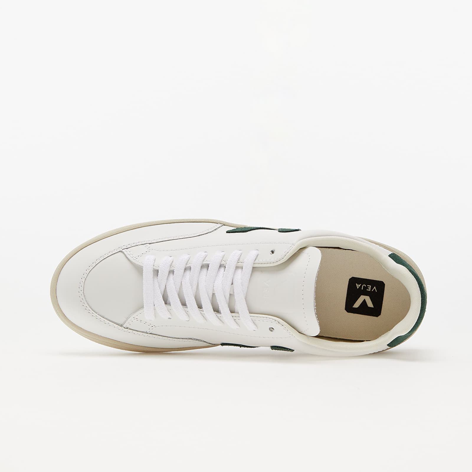 Pánske tenisky a topánky Veja V-12 Leather Extra White/Cyprus