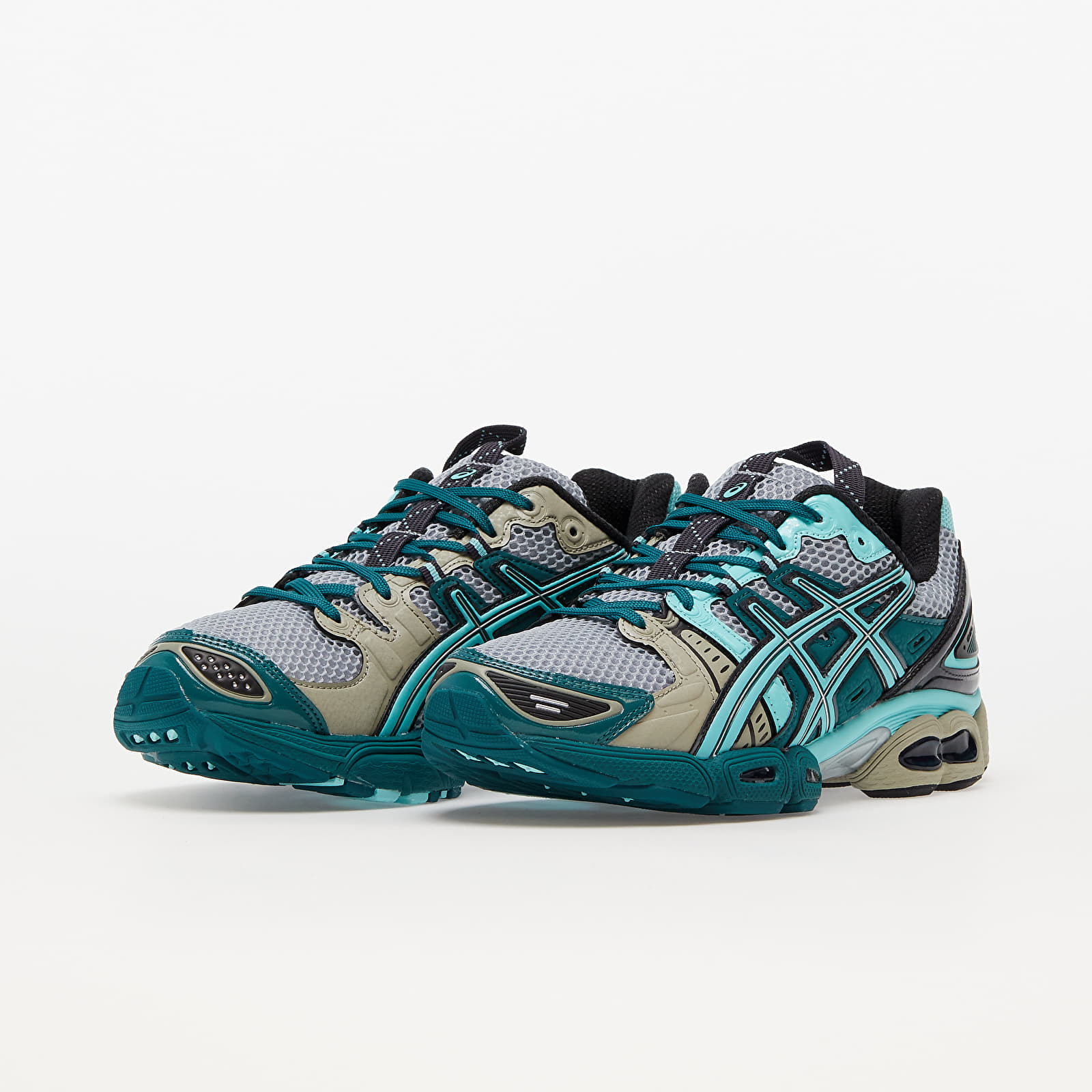 Men s shoes Asics UB3 S Gel Nimbus 9 Piedmont Grey Aruba Blue