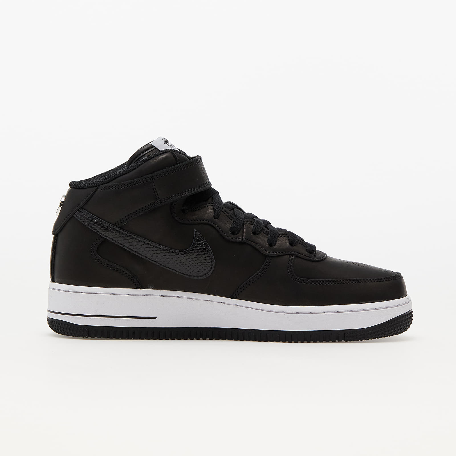 Herren Sneaker und Schuhe Nike x Stüssy Air Force 1 '07 Mid SP Black/ Black-Black