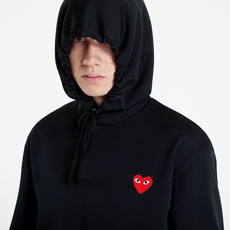 Comme des Garçons PLAY Hoodie Black | Footshop