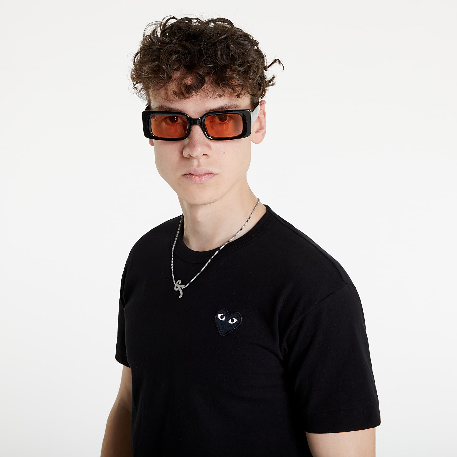 Trička Comme des Garçons PLAY Tee Black
