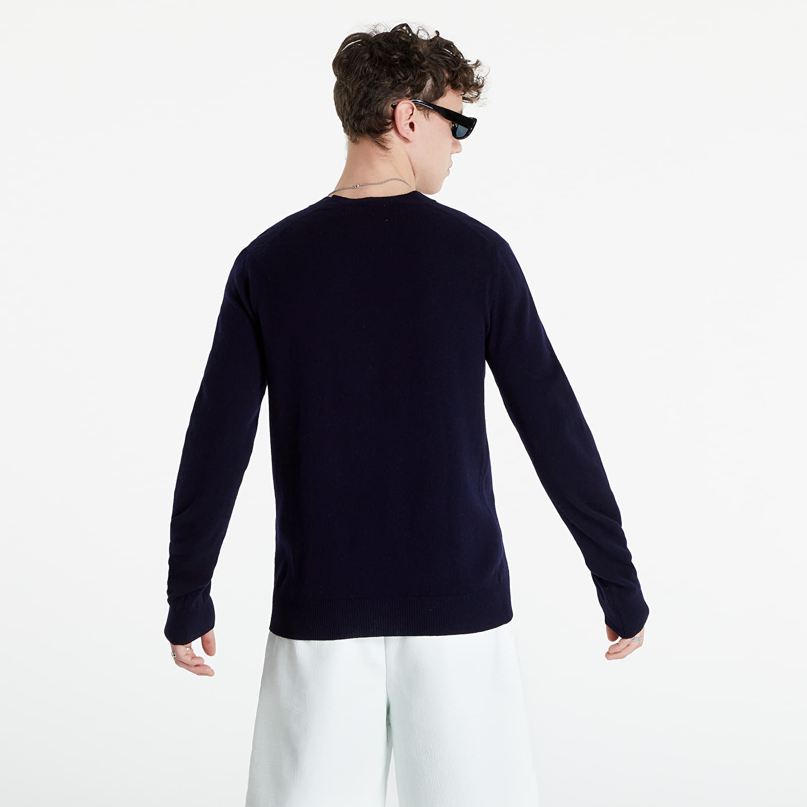 Swetry Comme des Garçons PLAY Knit Pullover Navy