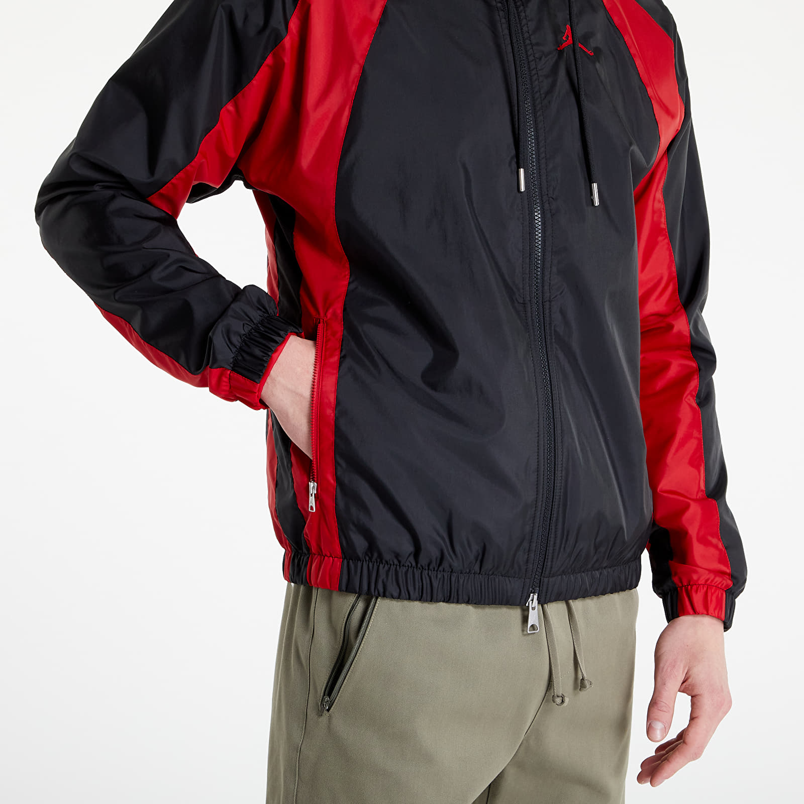 Jackets Jordan Essentials Woven Jacket Black/ Gym Red