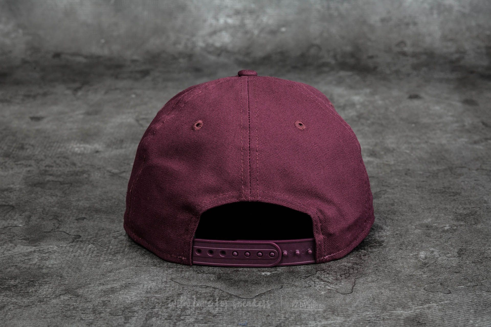 Cappelli New Era 9Fifty Canvas Hex Patch Cap Maroon