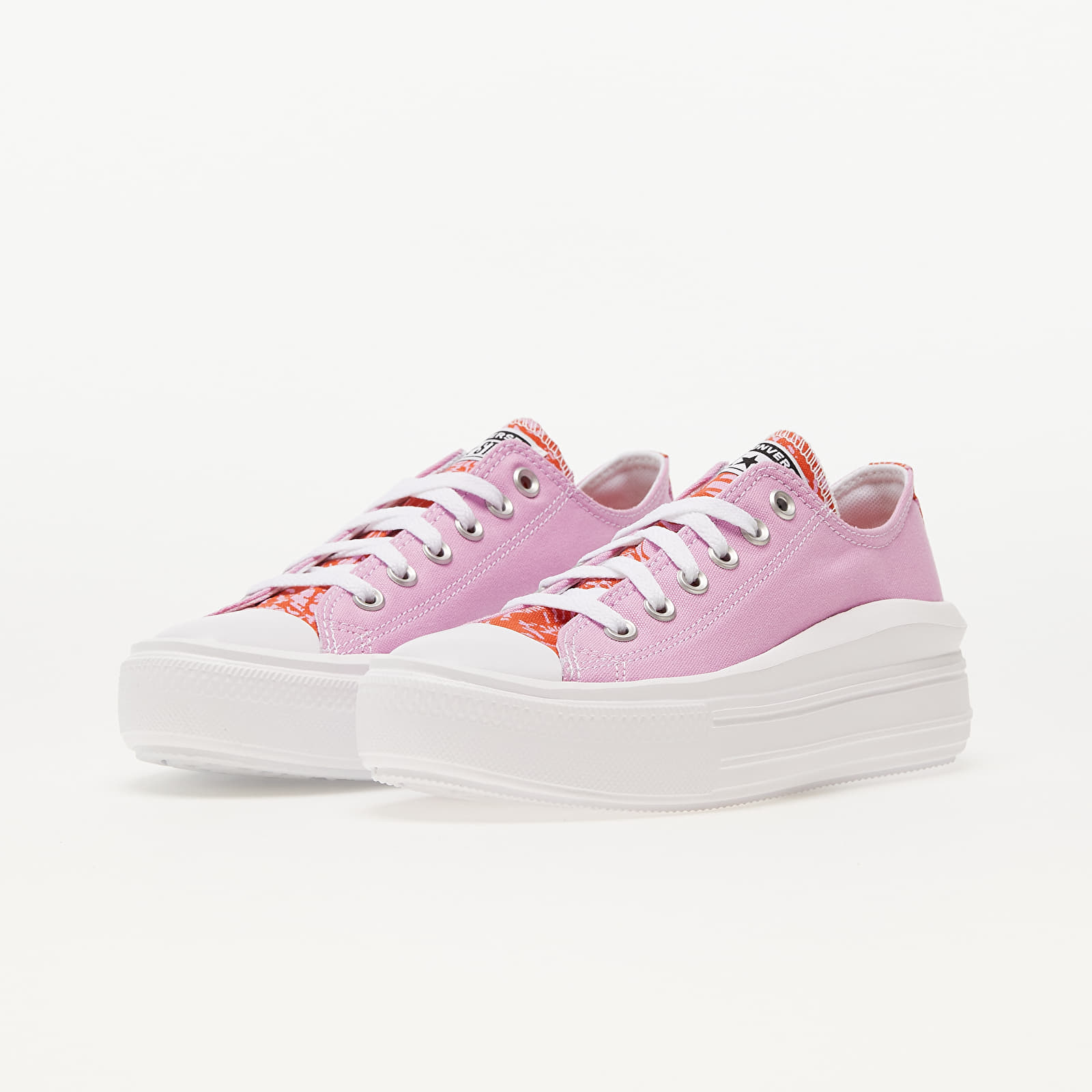 Women's shoes Converse Chuck Taylor All Star Move Low Platform Beyond Pink/ White