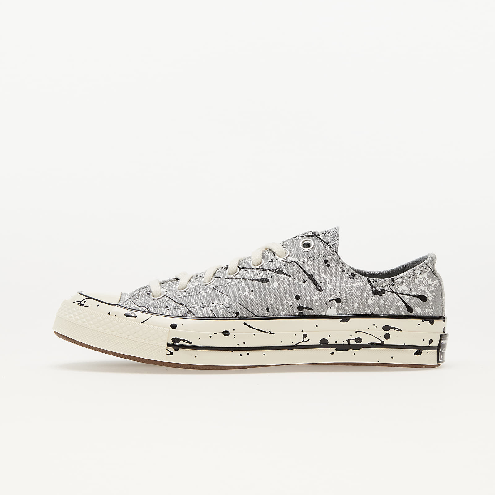 Herresko Converse Chuck 70 Paint Splatter Ash Stone/ Black/ White