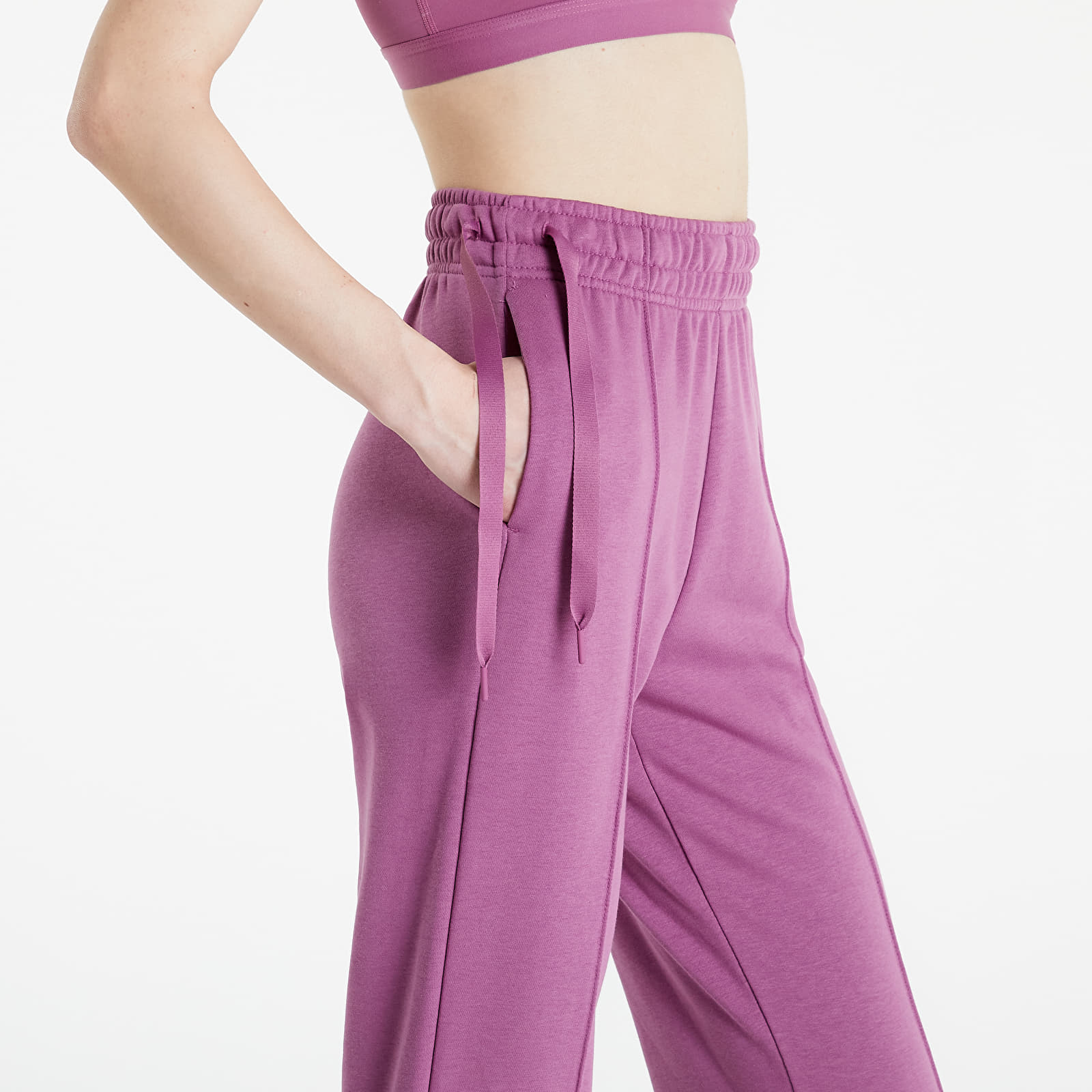 Kelnės Nike Sportswear French Terry Fleece Oversized Pants Light Bordeaux