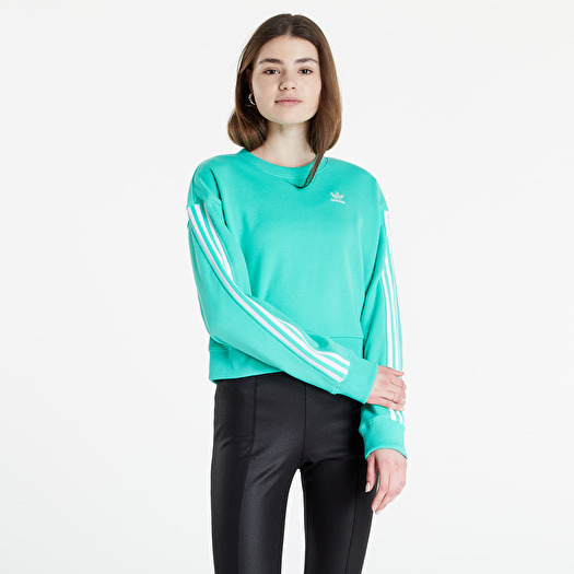 Green adidas shop sweatshirt