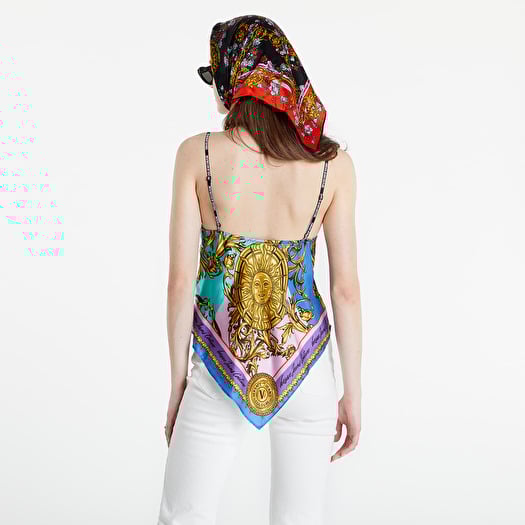 半額 50％OFFの通販 Tank Tops Versace Jeans Couture Light Satin Panel Foulard トップス