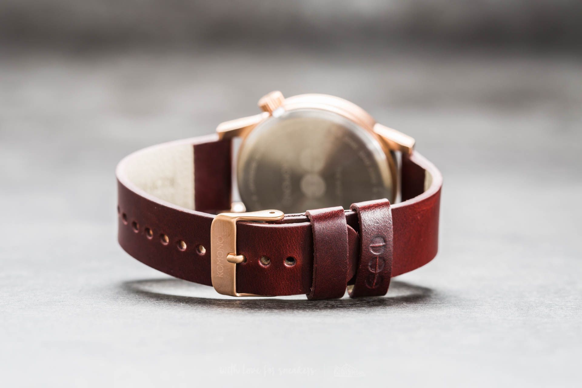 Watches Komono Winston Regal Burgundy