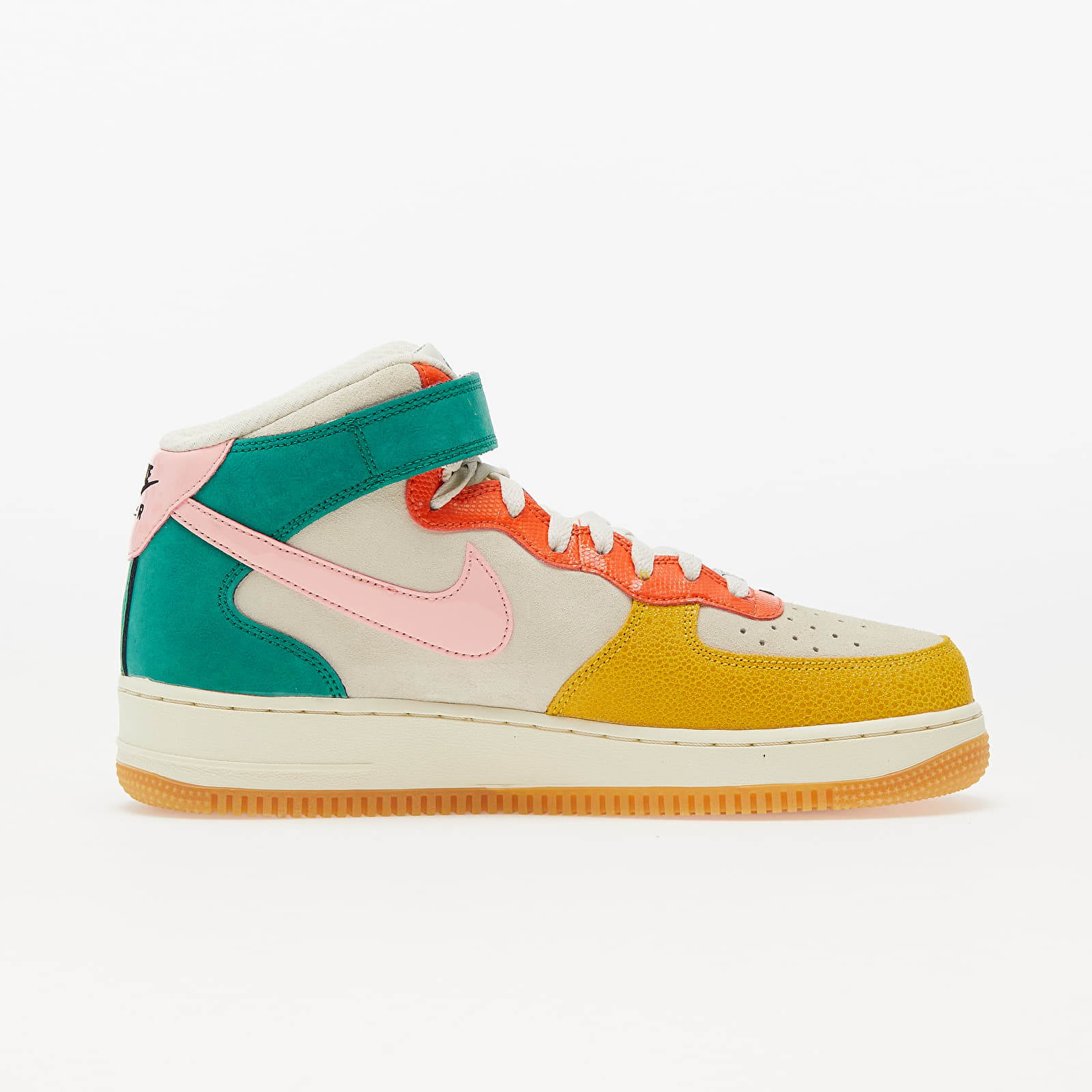 Moški čevlji Nike Air Force 1 Mid NH Coconut Milk/ Bleached Coral-Vivid Sulfur