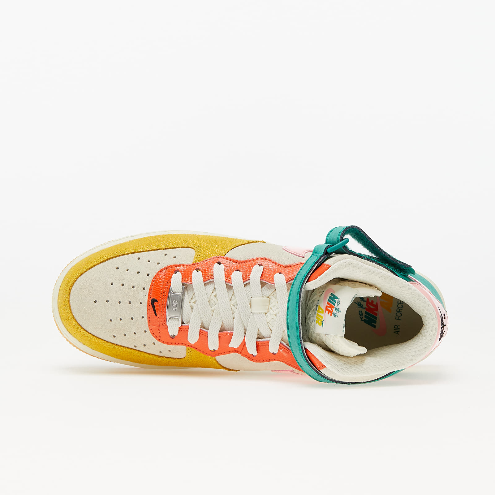 Moški čevlji Nike Air Force 1 Mid NH Coconut Milk/ Bleached Coral-Vivid Sulfur