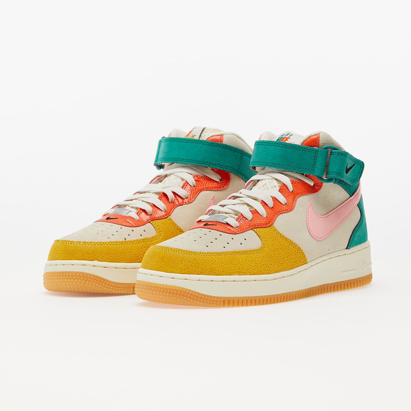 Men s shoes Nike Air Force 1 Mid NH Coconut Milk Bleached Coral Vivid Sulfur Footshop