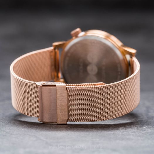 KOMONO： Winston e - Rose Gold/White Komono Winston Royale Rose Gold/ White | Footshop