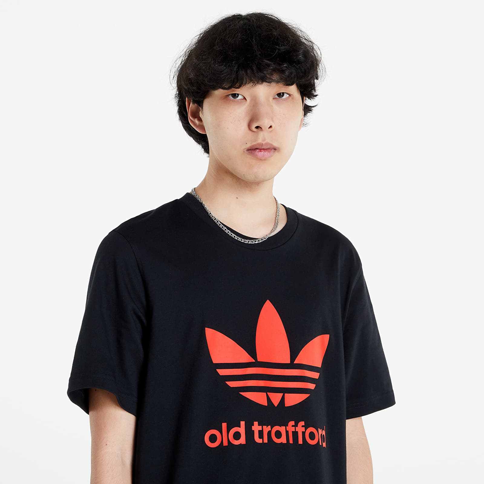 T-shirts  adidas Old Trafford Tee Black