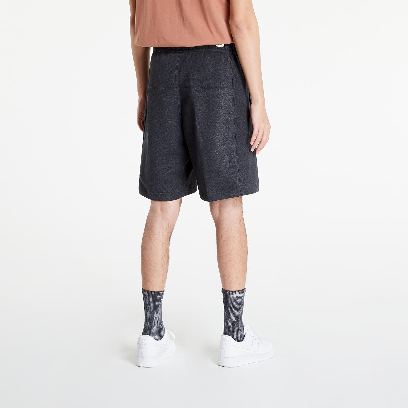 Kraťasy Nike Sportswear Revival Fleece Shorts Black/ White