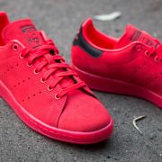 Men s shoes adidas Stan Smith Shock Red Shock Red Shock Red Footshop