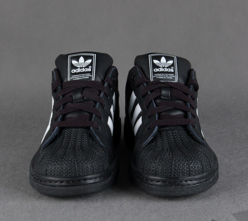 Women s shoes adidas Superstar 2 Black White Black Footshop