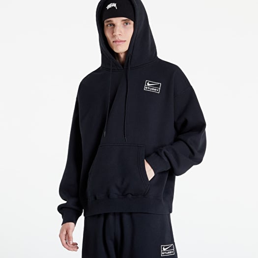 Stussy black outlet sweatshirt