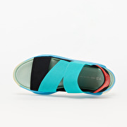 Men's shoes Y-3 Hokori Sandal Black/ Vivid Mint/ Bright Cyan