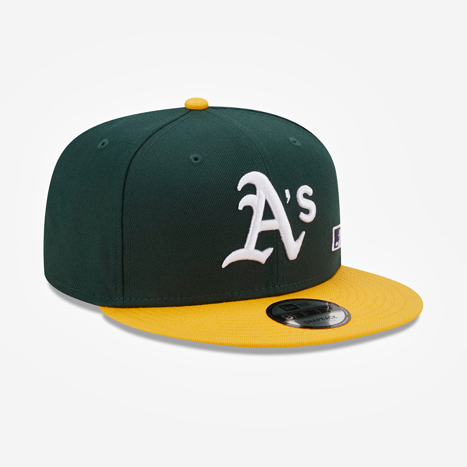 Cappelli New Era Oakland Athletics Team 9FIFTY Snapback Cap Green/ Yellow