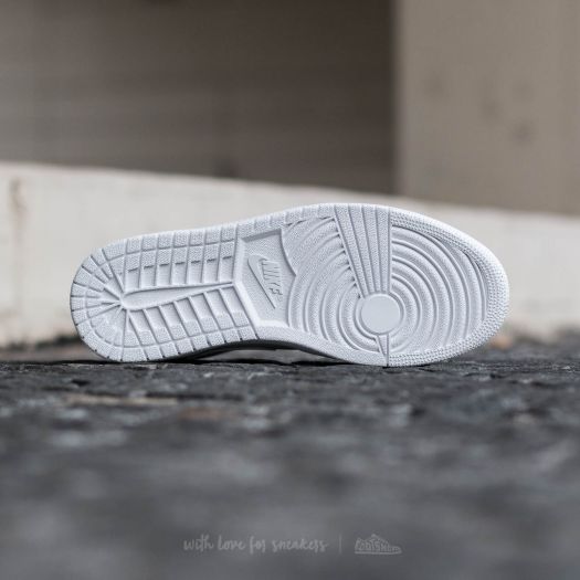 Full store white jordans
