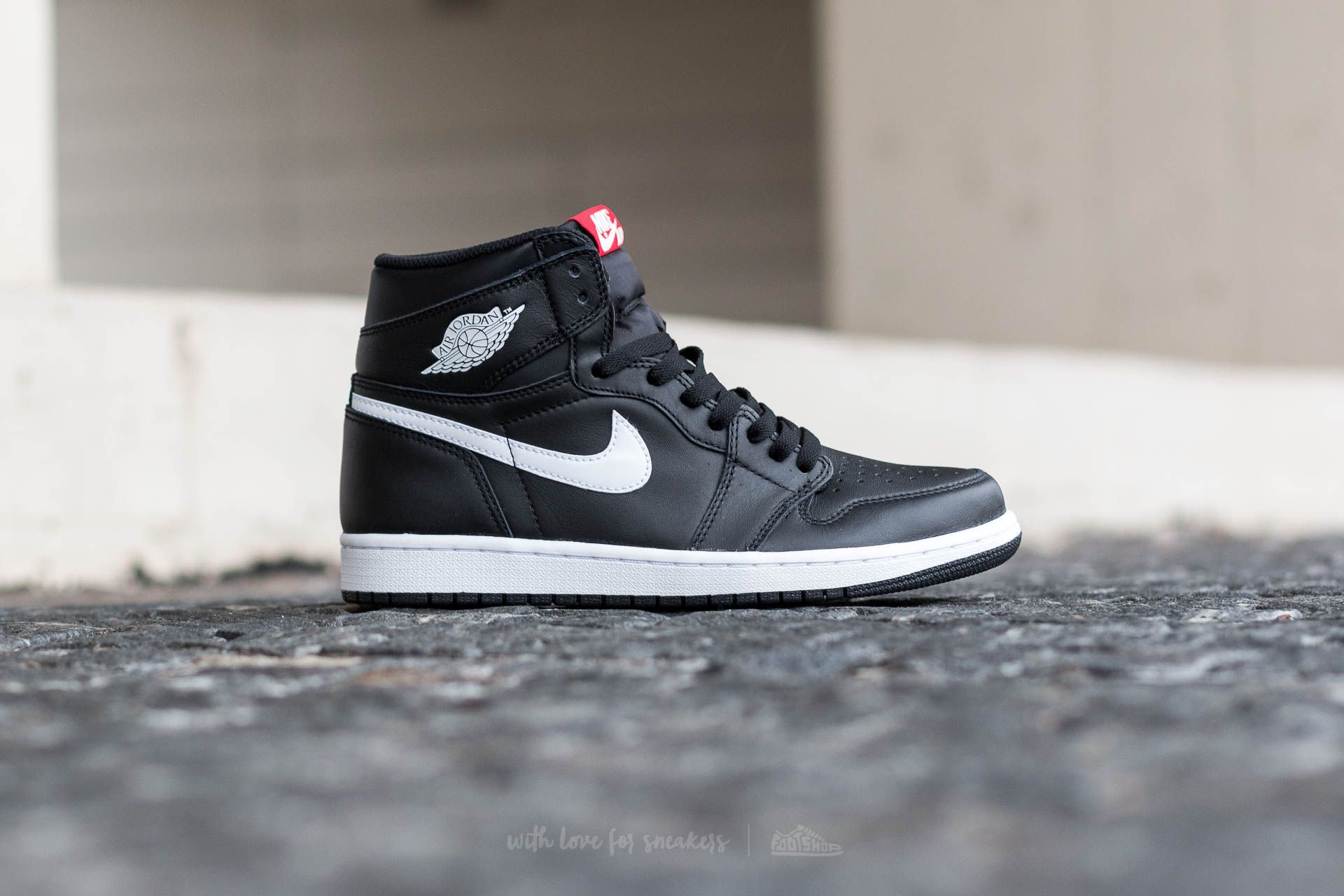 Men's shoes Air Jordan 1 Retro High OG Black/ White-Black