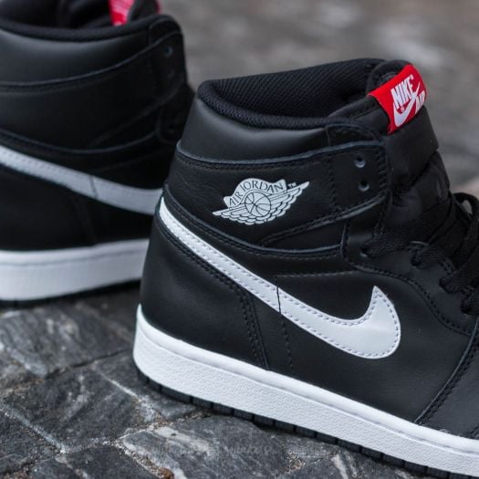 Men's shoes Air Jordan 1 Retro High OG Black/ White-Black (555088