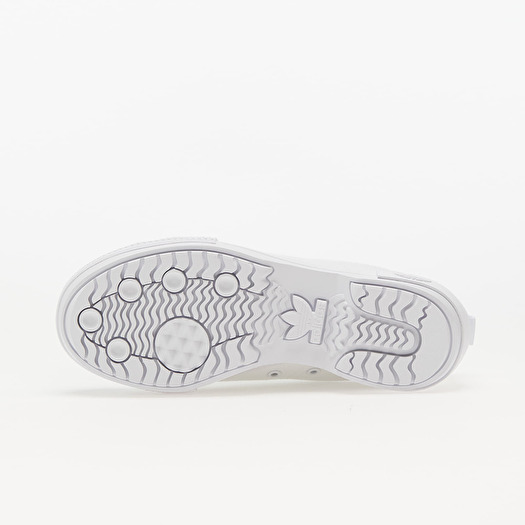 adidas gazelle silver green womens Women's adidas Nizza Trek Shoes White GZ8858 main image 1
