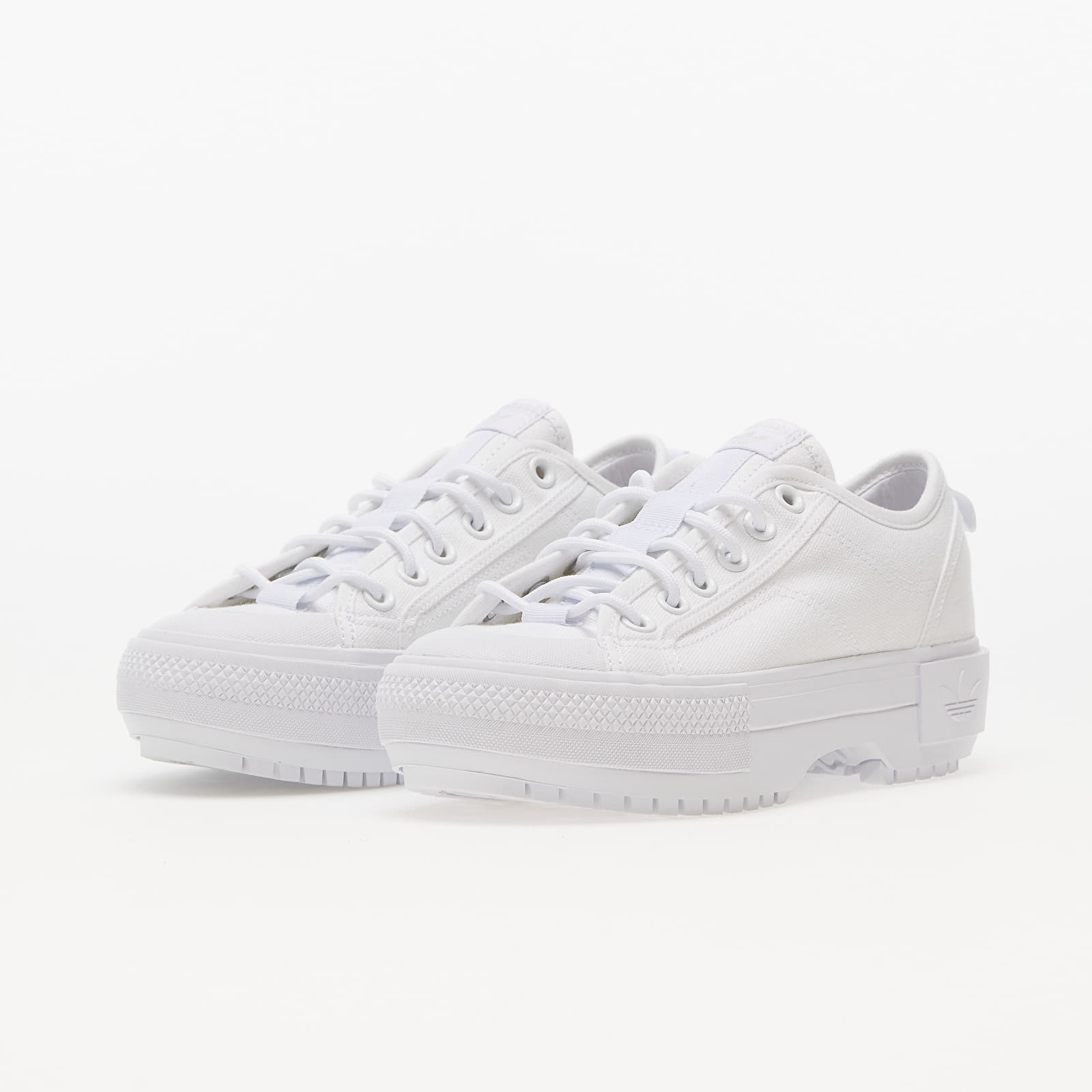 Sko til kvinder adidas Nizza Trek Low W Ftw White/ Core Black/ Core Brown