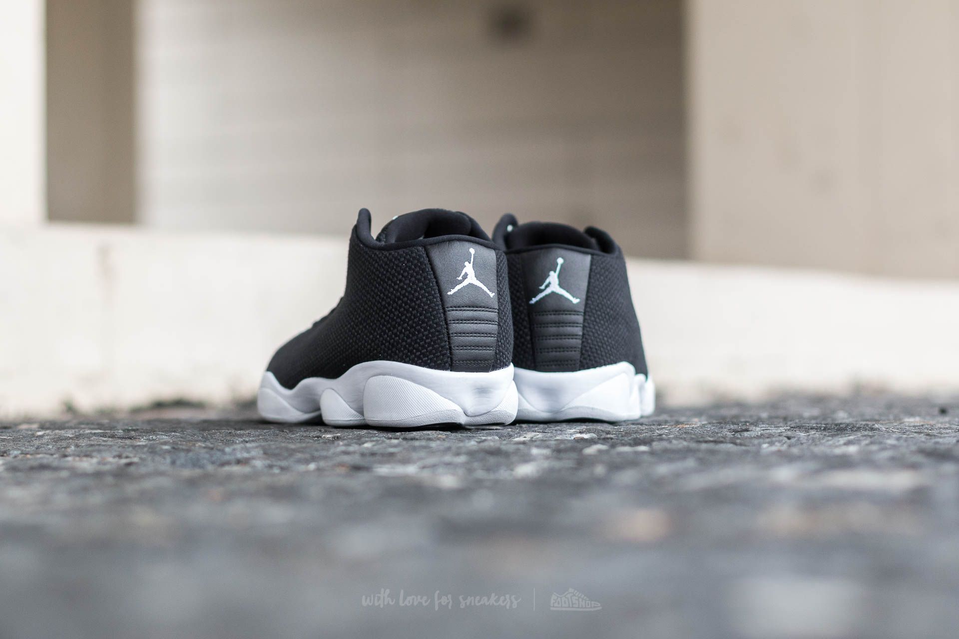 Herenschoenen Jordan Horizon Low Black/ White