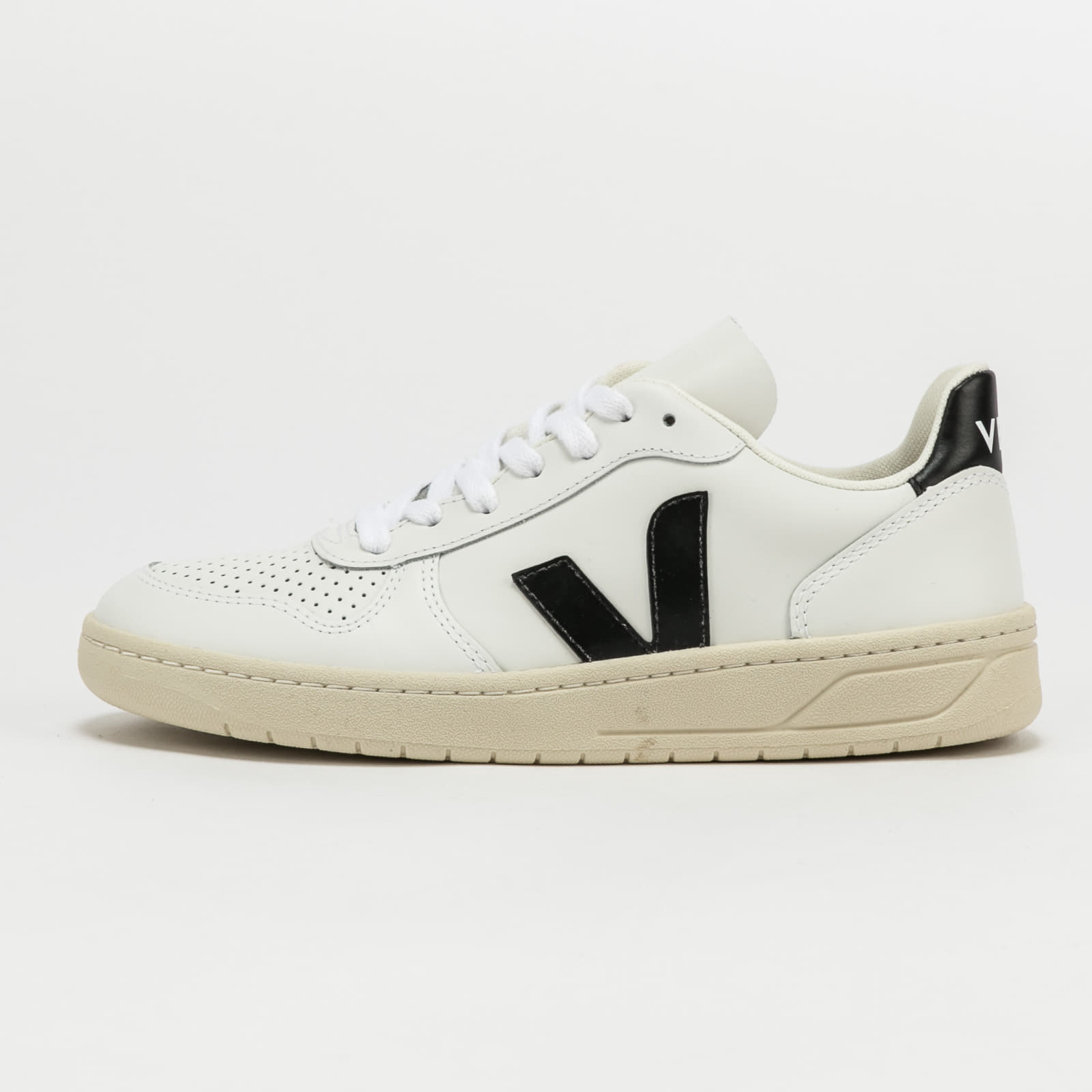 Zapatillas mujer Veja W V-10 Leather Extra White/ Black