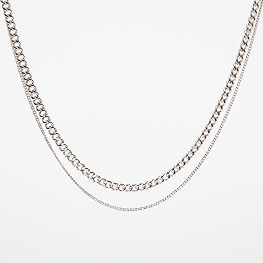A.P.C. Collier Minimal Necklace Silver