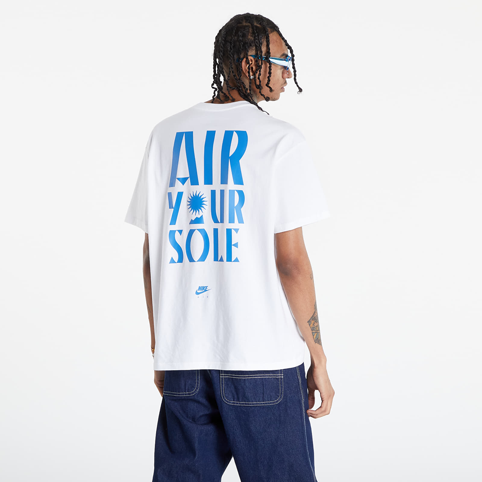 Majice T-shirt Nike NSW Dna Hbr M90 Tee White