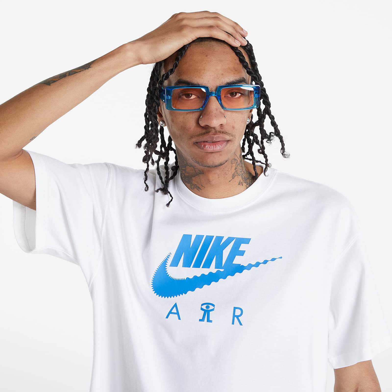 Majice T-shirt Nike NSW Dna Hbr M90 Tee White