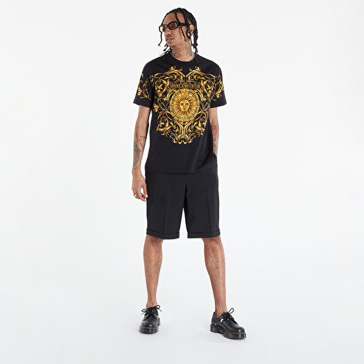Tricouri Versace Jeans Couture Jer. Cot. Panel Print Sun Baroque T