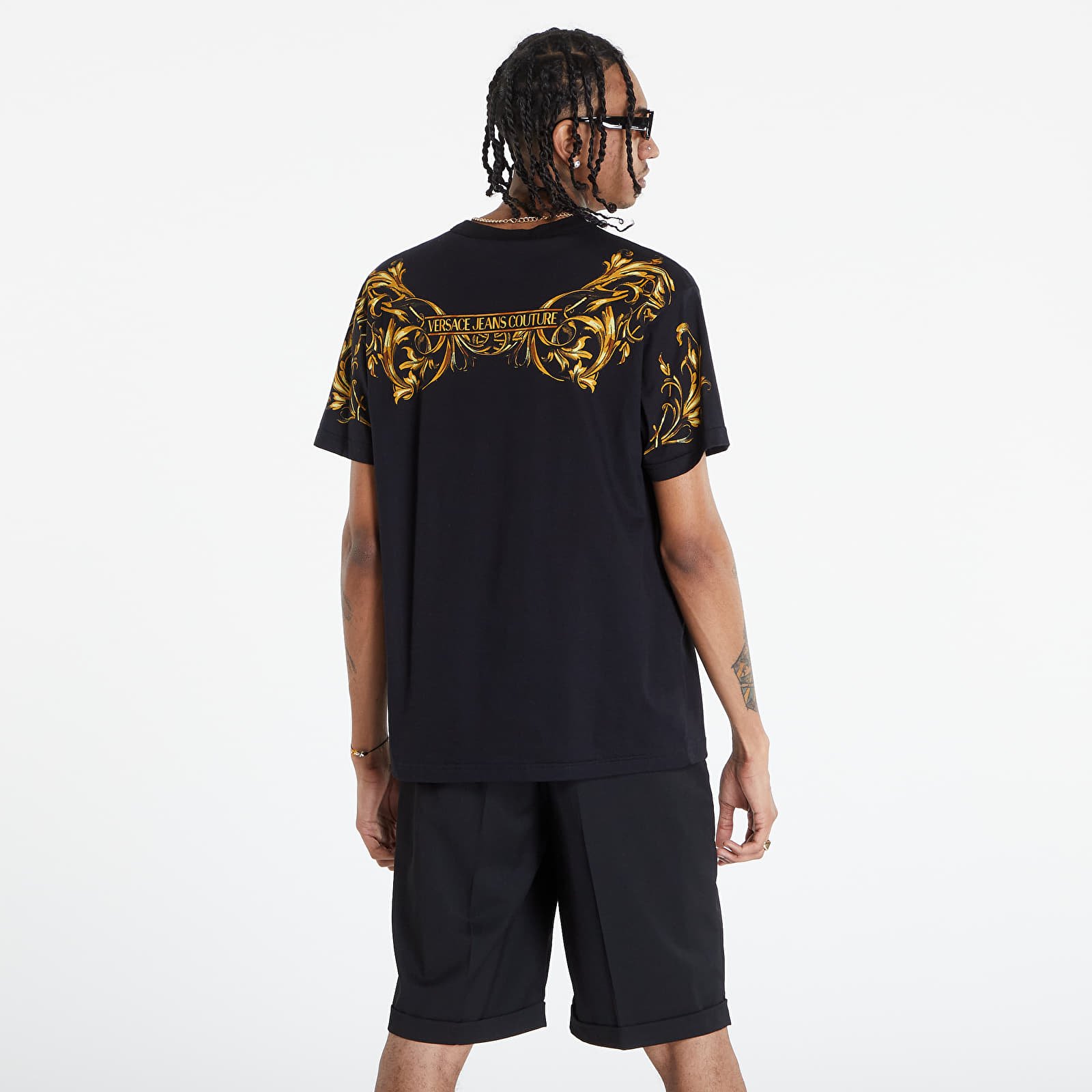T-shirts Versace Jeans Couture Jer. Cot. Panel Print Sun