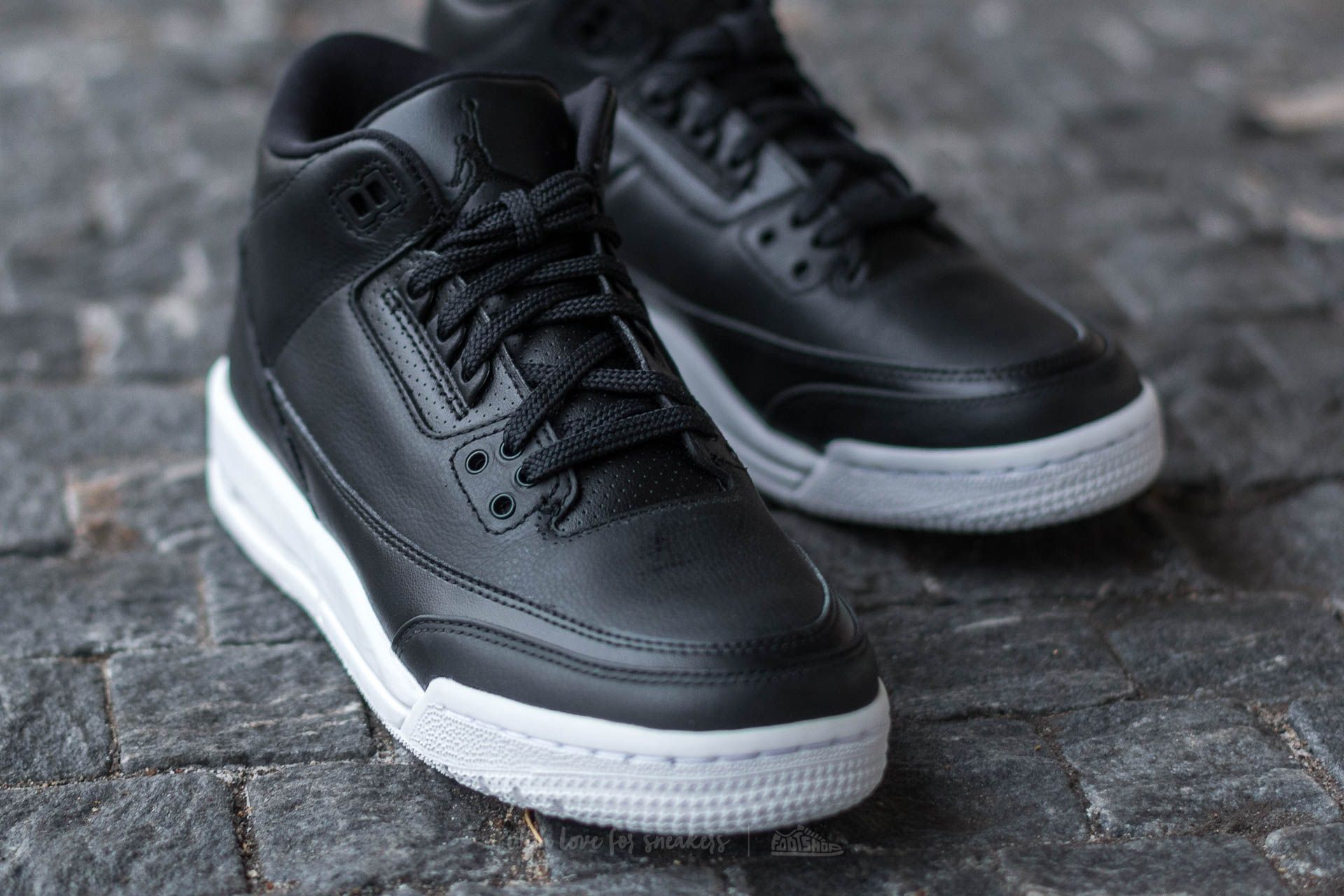 Γυναικεία παπούτσια Air Jordan 3 Retro BG Black/ Black-White