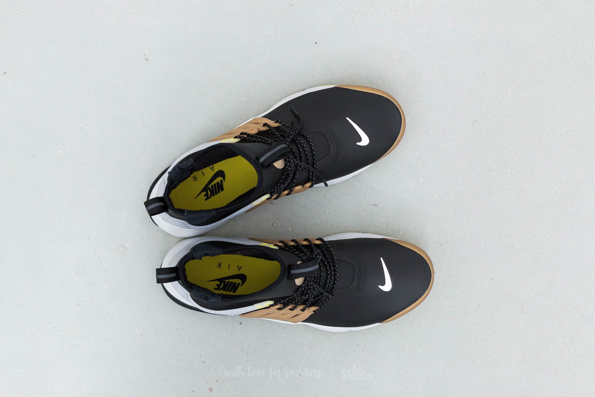 Batai Nike Air Presto MID Utility Black/ Yellow Streak
