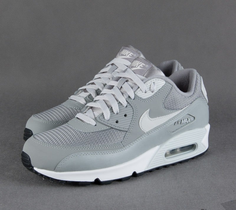 Zapatillas Hombre Nike Air Max 90 Essential Base Grey/Lt Base Grey-Sail